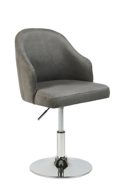 HAUSEBOX Louis Silinebilir Babyface Kumaş - Amortisörlü Mutfak Sandalyesi (GR...