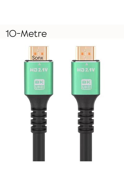 sonx HDMI 2.1 Kablo – 8K Ultra HD Görüntü ve Ses Aktarımı 8K 60HZ 4K 120HZ