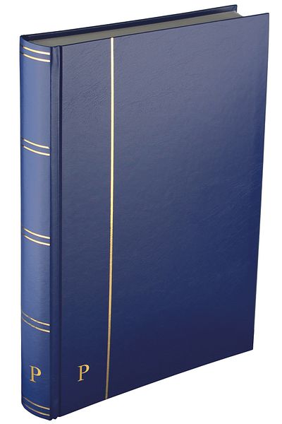 PULKO HistorY 1970 Stampbook Classic, 30 Sheets, 60 Pages, A4+, White Ground, Blue