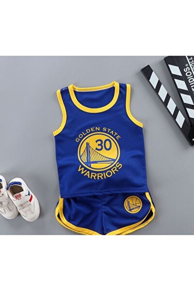 VESTIR BIEN Set pentru copii din bumbac 100% cu imprimeu Golden State, cu bre...