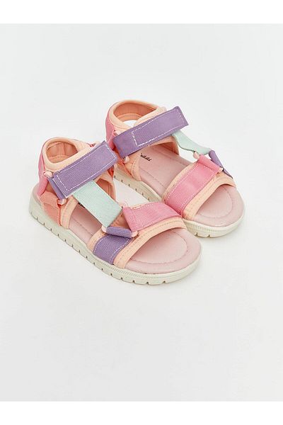 LC Waikiki Lcw Steps Velcro Baby Girl Sandals (S5)