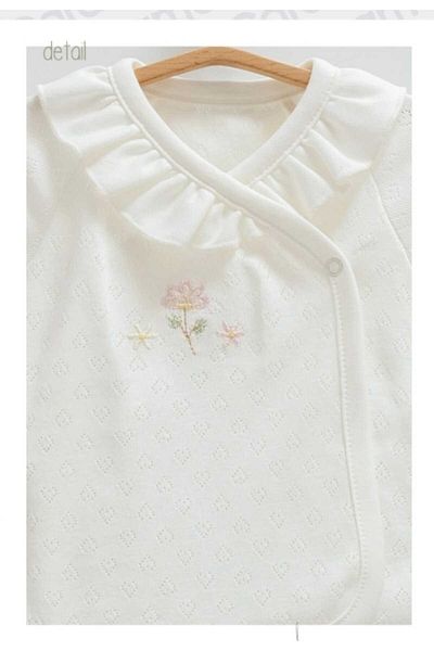 Caramell Incibaby 100% Natural Cotton Jacquard Summer Set of 5 Baby Girl Hospital Release New Season