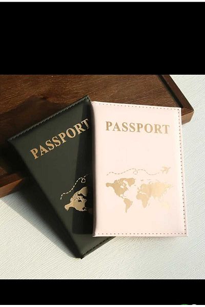 EMKSHOP 2 Pcs Pair Passport Protective Case Wallet