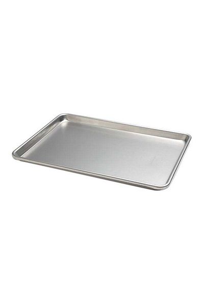 ALMUFARREJ Rectangular Aluminum Oven Tray Silver 60x40cm