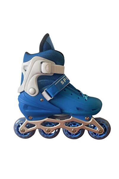 zola Adjustable roller skates for children, aluminum frame, 4 in-line wheels, size 30-34
