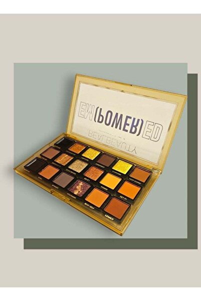 real beauty لوحة ظلال العيون المكونة من 18 لونًا