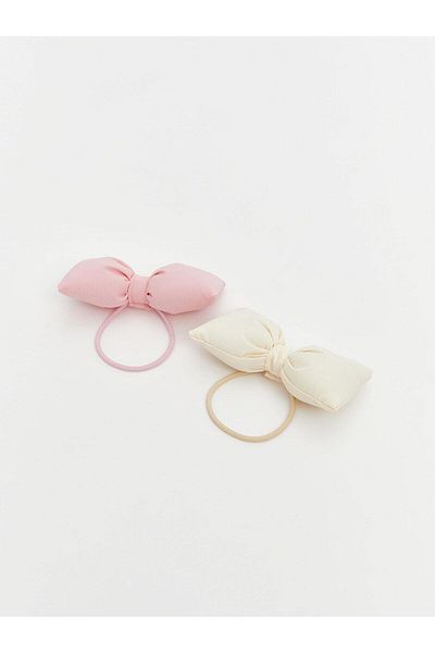 LC Waikiki Lcw Baby Bow Look Baby Girl Buckle Set of 2 (S5)