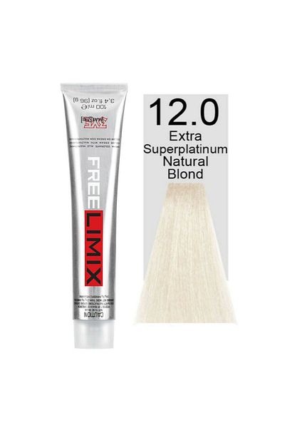 Hairstore Very Light Natural Platinum Hair Dye 100ml by Freelimix