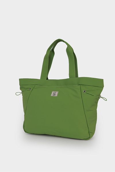 ICONE BAG Women's Bag Made of Thin Parachute Fabric, Elastic Drawstring on the Sides, Large Pocket on the Front.