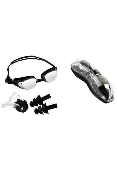 zola Set of swimming goggles, Zola®, ear plugs and nose clip, holster included