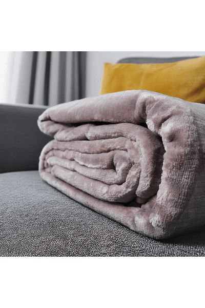 Brava Casa Royal Amethyst Blanket, Purple, 220x240 cm, Soft, Warm, Oeko-Tex Certified, BravaCasa