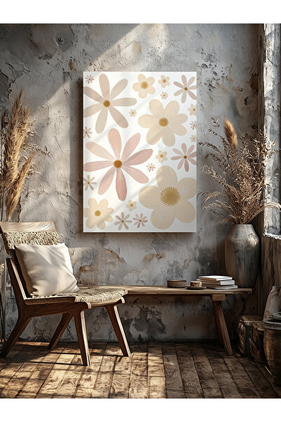 visdora Daisies Vehicles Home Office Kitchen Salon Wall Decoration Canvas Pai...