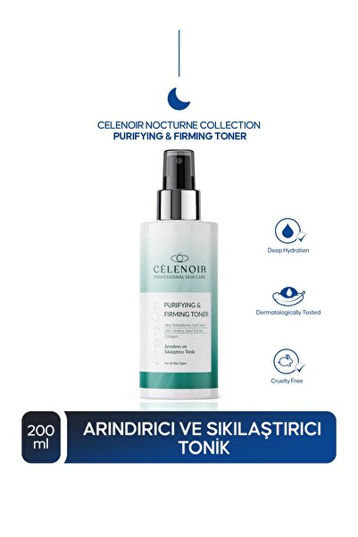 Celenoir Nocturne Arındırıcı Ve Sıkılaştırıcı Tonik–kolajen & Aloe Vera Içeri...