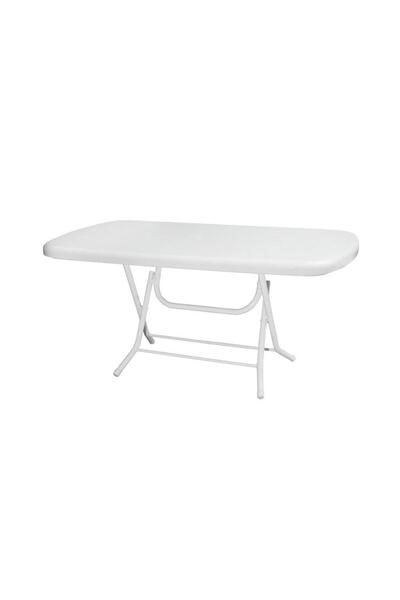 Omnipazar MT-GFM230 Prma Grande Plastik Dikdörtgen Bahçe Balkon Masa 90x160 c...