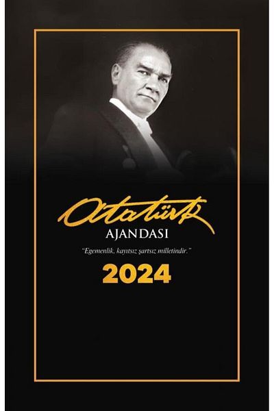 STOREMAX Книжарница MUARTSHOP Gazi Pasha 2024 Atatürk Agenda, 13.5x21cm 871301