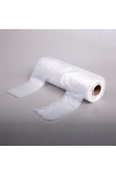 Mçb Group Roll Market Grease Bag Medium Size 200 Pieces (Fruit and Vegetable Grocery Bag) Original White Colored