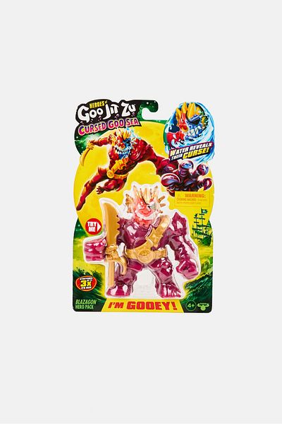 Heroes of Goo Jit Zu Cursed Goo Sea Blazagon Hero Pack Im Gooey