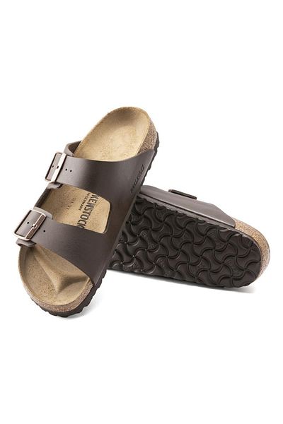 Birkenstock WB053773 Tmavě hnědé pánské pantofle 100188864