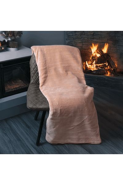 Brava Casa Royal Brick Blanket, Brick, 220x240 cm, Soft, Warm, Oeko-Tex Certified, BravaCasa