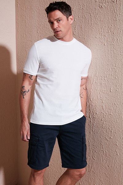 Buratti Cotton Regular Fit Crew Neck Basic t Shirt Men's t Shirt 5902387