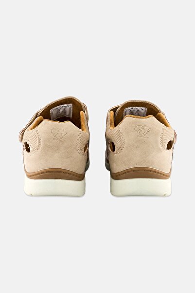 English Laundry Men Velcro Closure Casual Shoes, Taupe