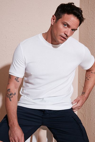 Buratti Cotton Regular Fit Crew Neck Basic t Shirt Men's t Shirt 5902387