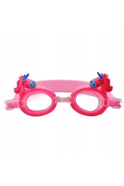 zola Ochelari de înot, Zola®, silicon, 3 ani+, plastic, lățime 14 cm, model unicorn roz