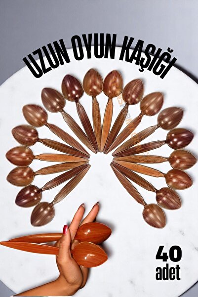 Transformacion Uzun Oyun Kaşığı Halk Oyunu Kaşığı - Kına Kaşığı Uzun Saplı Ze...