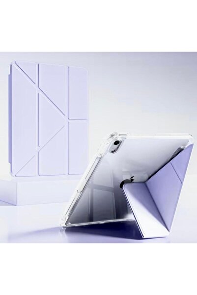 U-K Apple iPad Air 11 inç A3266 A3267 A2902 A2903 Uyumlu Uyku Modu Kalemlik B...