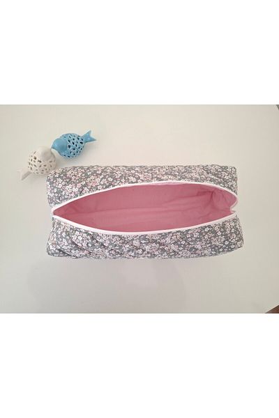 M&B Summer Flowers XL Size for All Your Hair Shapers - Travel Case