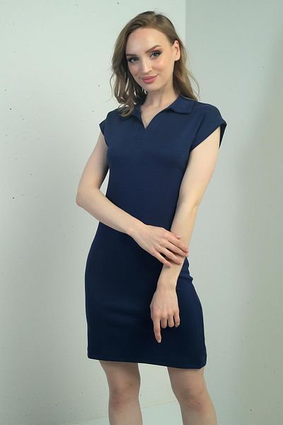 By Saygı Rochie de damă cu gât polo