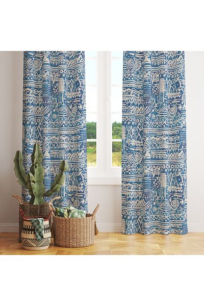 stellahomes Special Design Decorative Background Curtain 140X260 cm Single Wing