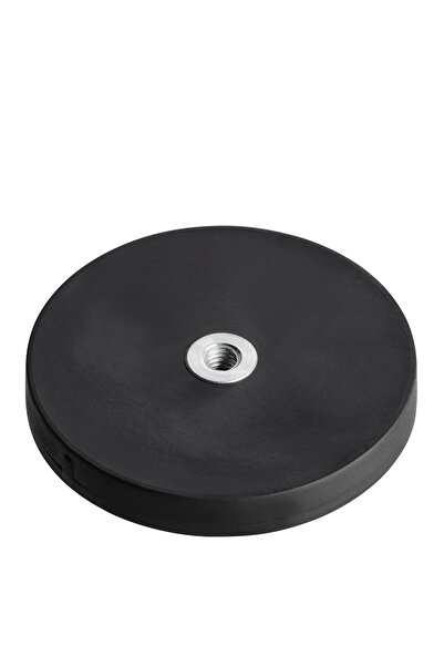 Hdg 1 Adet Kauçuk Kaplı Neodyum Montaj Mıknatısı 43 Mm Çap Aydınlatma, Kamera...