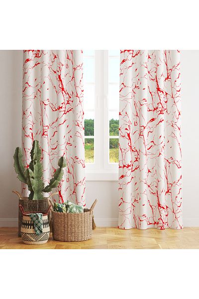 stellahomes Special Design Decorative Background Curtain 140X260 cm Single Wing