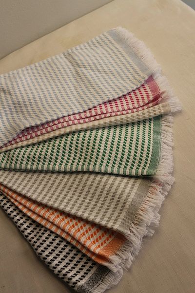 Durul 30X30 Buldan Authentic Fringed Napkin Pack of 7