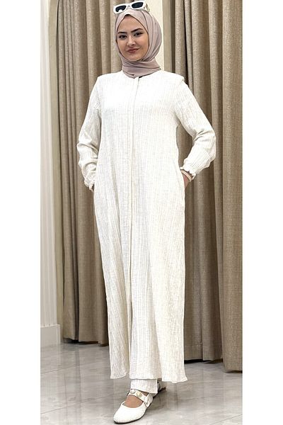 ESRANUR Hac Umre Clothing Full Length Cotton Double Suit