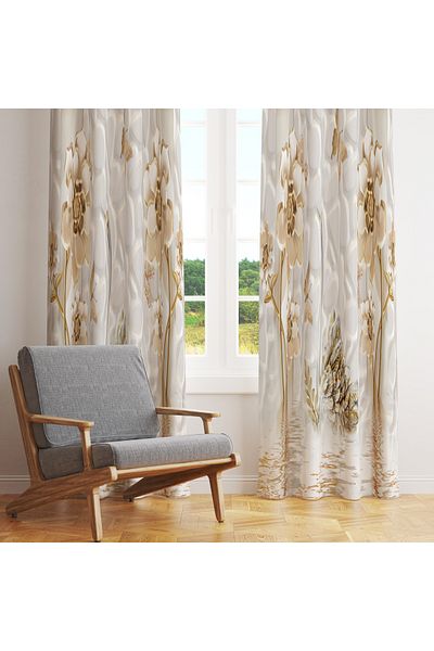 stellahomes Special Design Decorative Background Curtain 140X260 cm Single Wing