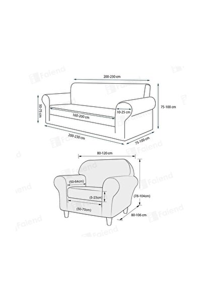 HANSARAYHOME Balpeteği 3+3+1+1 VİZON lastikli kanepe örtüsü | koltuk örtüsü | çekyat koltuk kılıfı takımı