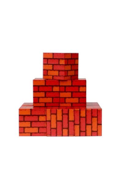 Mega Oyuncak Megacraft Magnetic Blocks 9 Pieces Bricks Patterned
