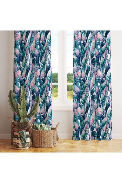 stellahomes Special Design Decorative Background Curtain 140X260 cm Single Wing