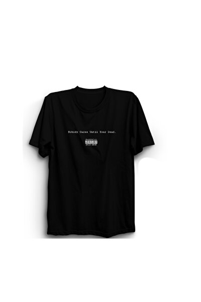 ZOKAWEAR تي شيرت XXXTentacion، لا أحد يهتم حتى يموت، تي شيرت مطبوع عليه موسيق...