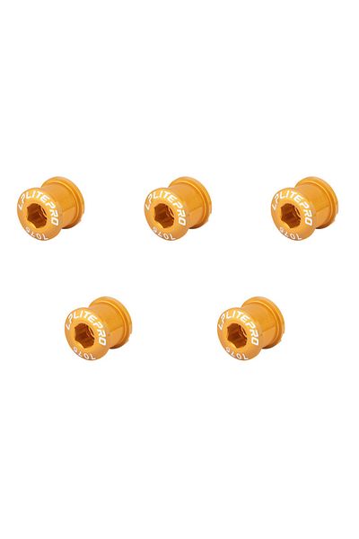 Choice Gold 5pcs Lp Litepro 5pcs Mtb Mountain Bicycle Double Bolts For Road Bike Chainwheel Crankset Screw