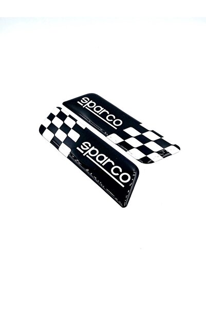 BsElektronik ملصق داملا سباركو بشعار واقي الطين باللونين الأبيض والأسود