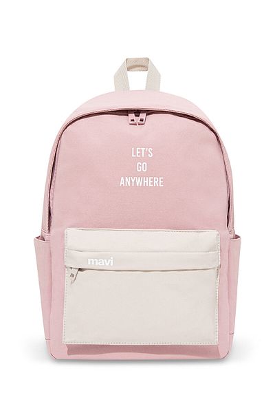 Mavi Pink Printed Backpack - 1910527 -71241