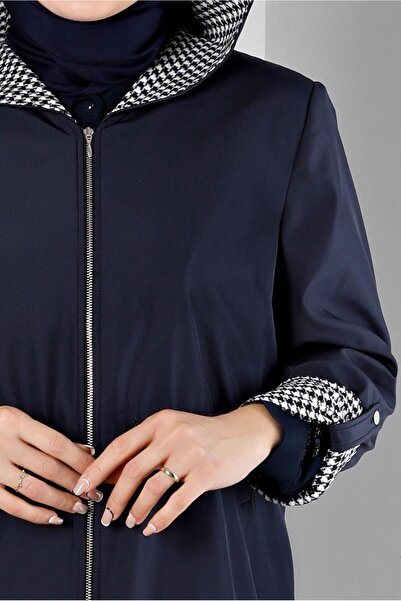 Alvina OMUZLARI VATKALI KAPÜŞONLU TRENCKOT 10696