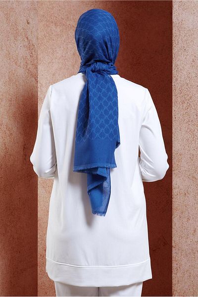 Alvina ALVİNA Mono Gram Shawl 3100 - Απλό και κομψό σχέδιο