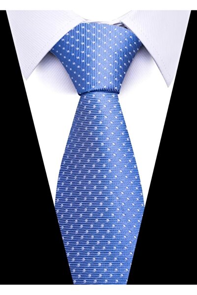 delis Cravata pentru barbati, CR115, Albastru