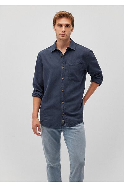 Mavi Μπλε Navy Regular Fit Shirt - 0211104 -87822