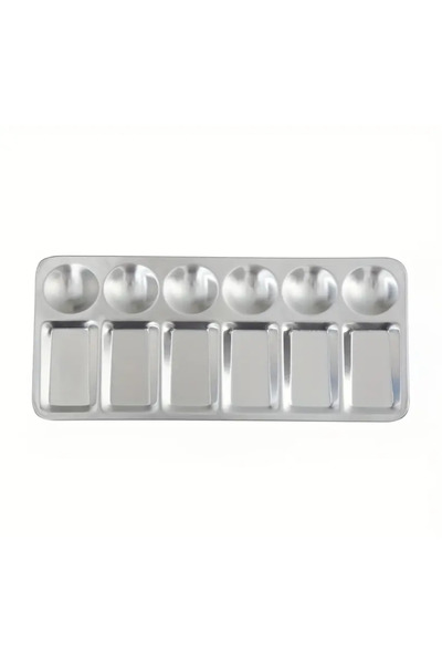 Ümraniye Hobi Sanat Metal Godeli Palet Dikdörtgen Büyük 11x23 cm