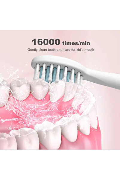 ABYZ Soft Electric Toothbrush A-11561 for children +3, with battery included, color Red ABYZ™